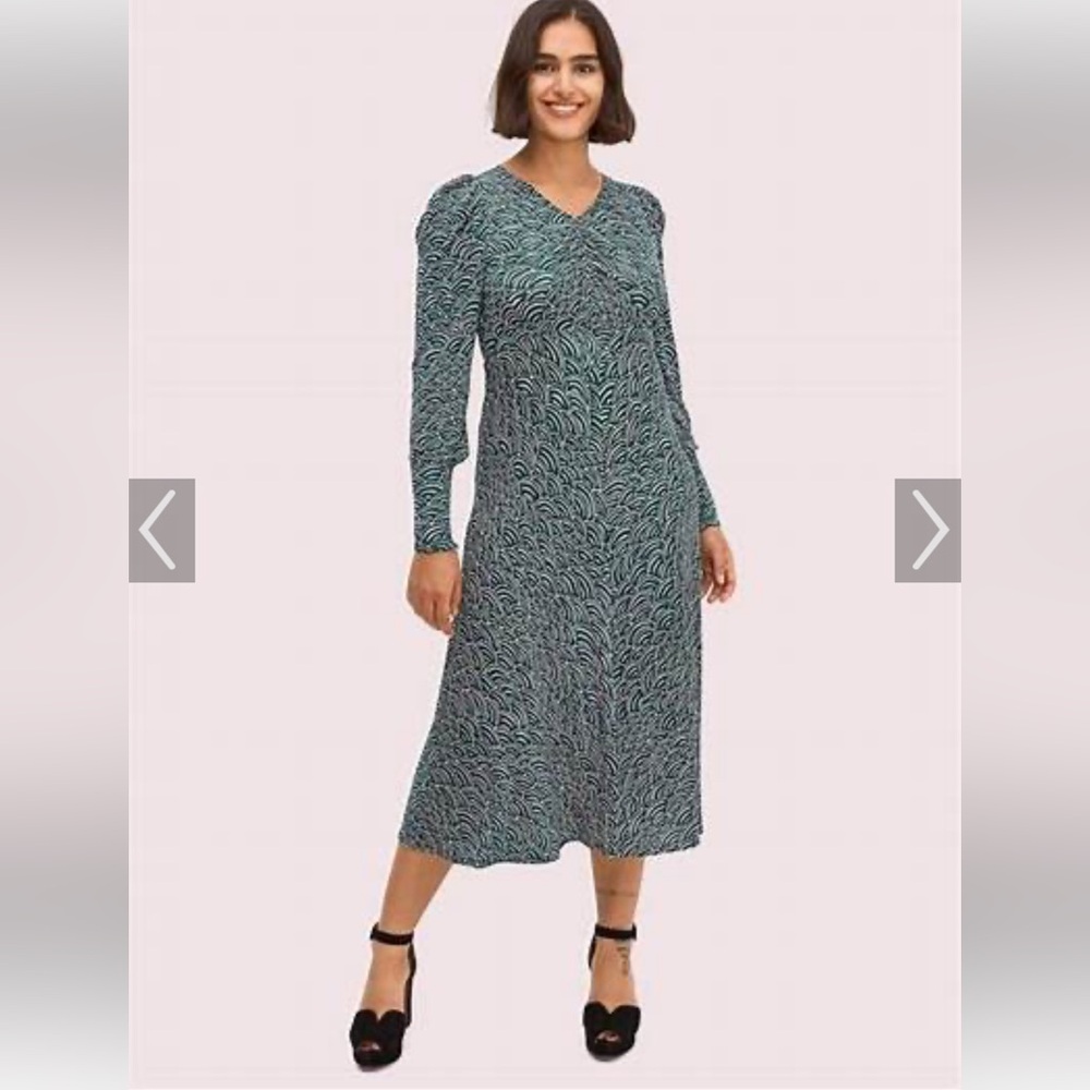 Kate Spade Green Bubbles Dress